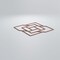 Ekena Millwork Large Loveland Decorative Fretwork Wood Wall Panels, Cherry, 23 3/8"W x 23 3/8"H x 3/8"T WALW24X24X0375LLDCH - alternate 3